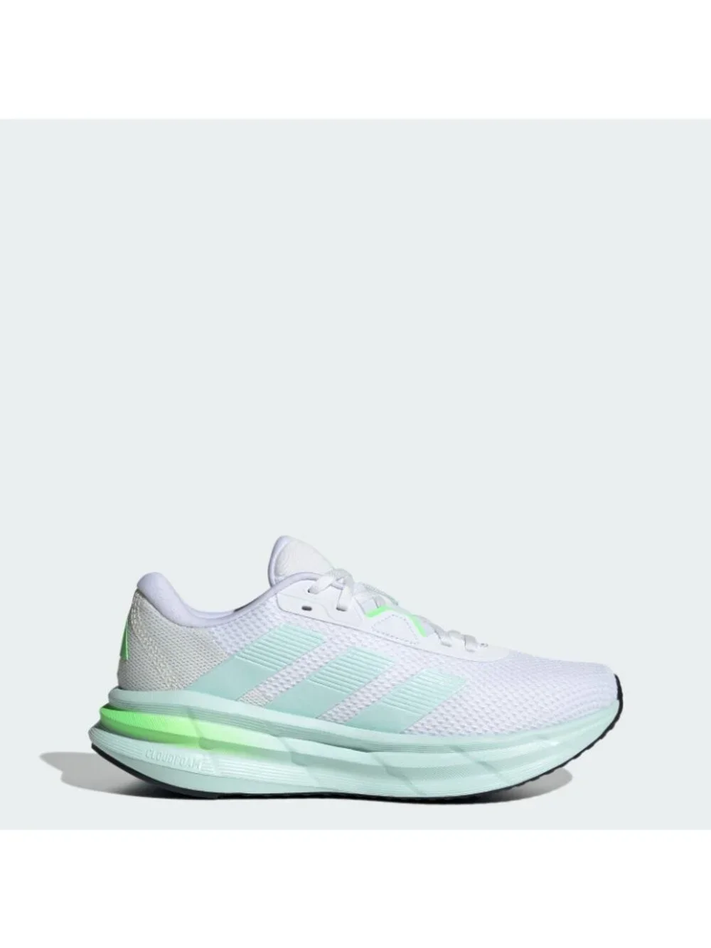 adidas Galaxy 7 Womens Running Sneakers Cloud White/Halo Mint Lime Burst 8.5 NIB
